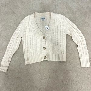 Button down sweater